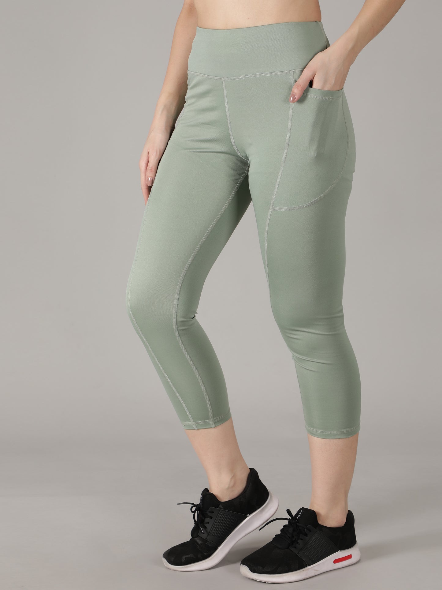 The Ultimate Solid High Waist Gym, Yoga Tights and leggings - Pista