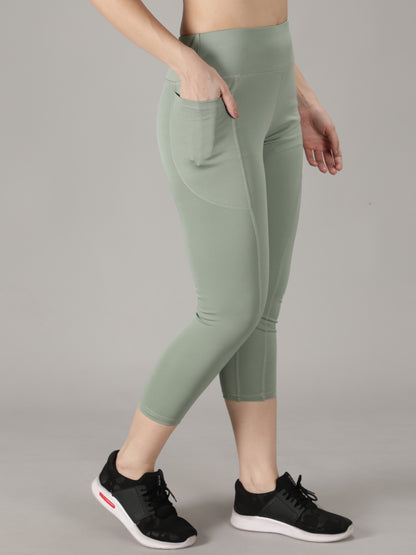 The Ultimate Solid High Waist Gym, Yoga Tights and leggings - Pista