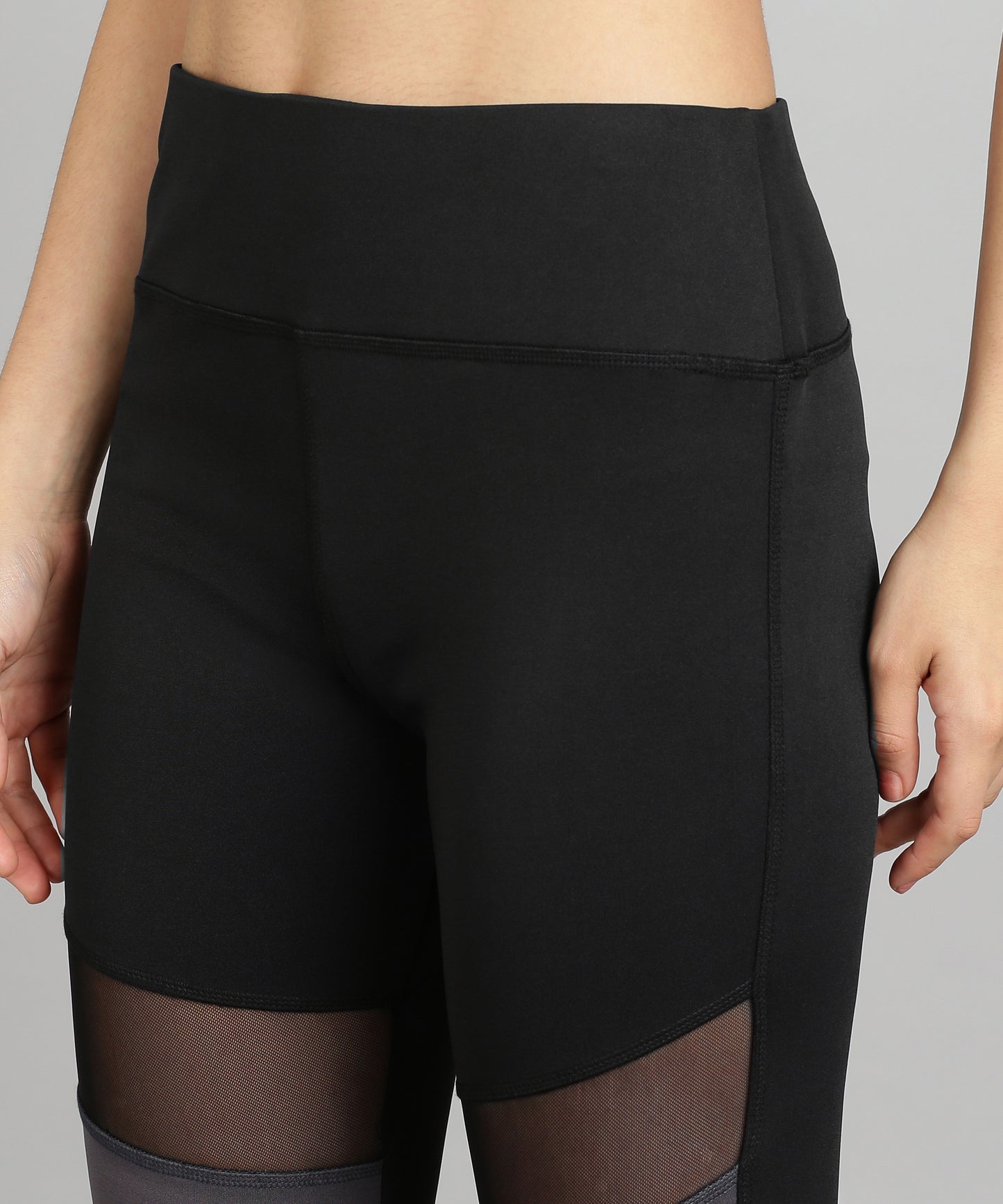 The Ultimate High Waist Front Mesh Gym, Yoga Tights and leggings