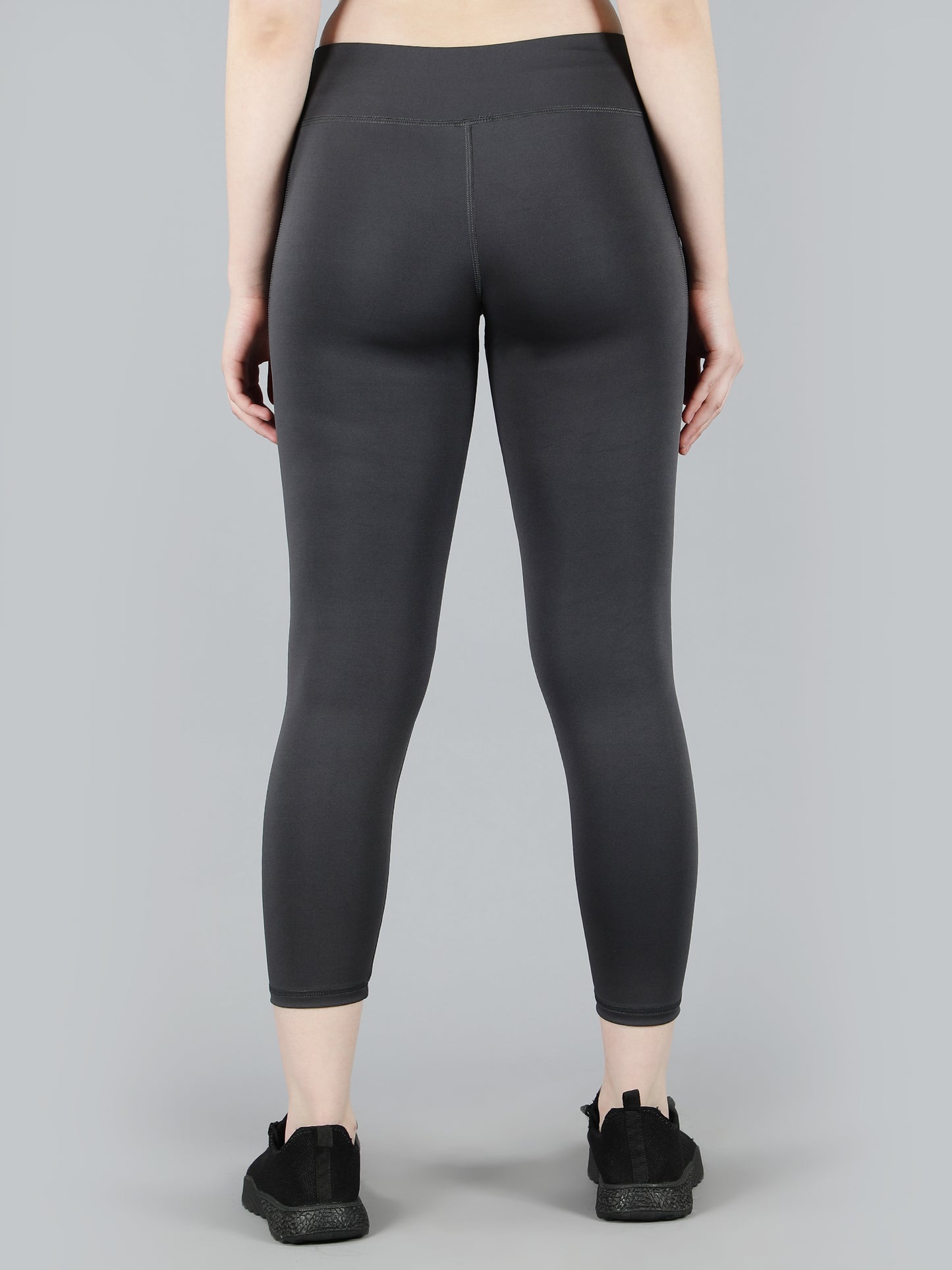 The Ultimate Solid High Waist Gym, Yoga Tights and leggings - Grey